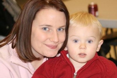 My Lovely Sister and Nephew (Courtney and Colton)