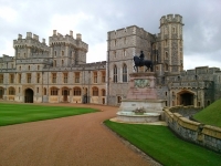 Windsor Castle courtyard