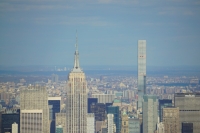 Empire State Building and 432 Park Avenue from One World Trade Center
